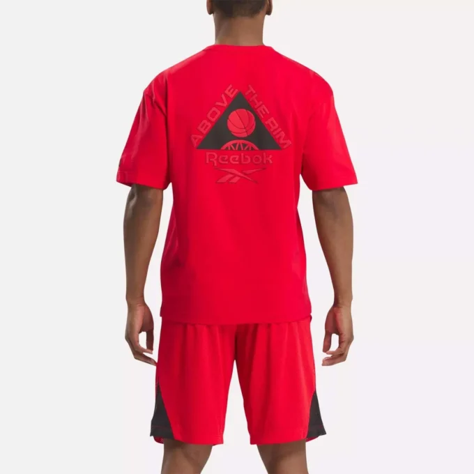Above the Rim basket-T-shirt för herr Above the Rim basket-T-shirt för herr