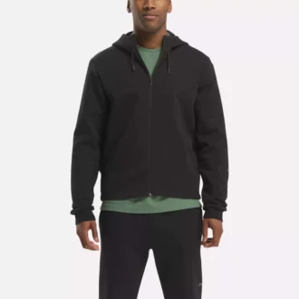 Active Collective DreamBlend-hoodie med hel dragkedja för män