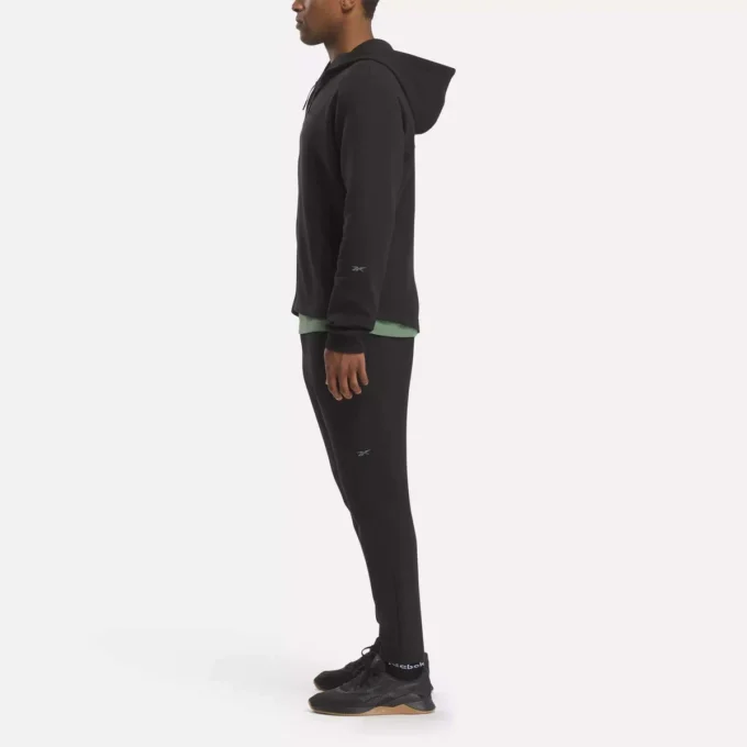 Active Collective DreamBlend-hoodie med hel dragkedja för män