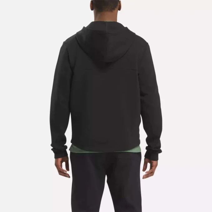 Active Collective DreamBlend-hoodie med hel dragkedja för män