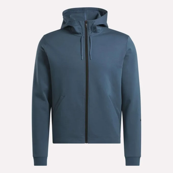 Active Collective DreamBlend-hoodie med hel dragkedja för män