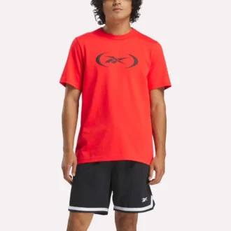 Basket-T-shirt för män