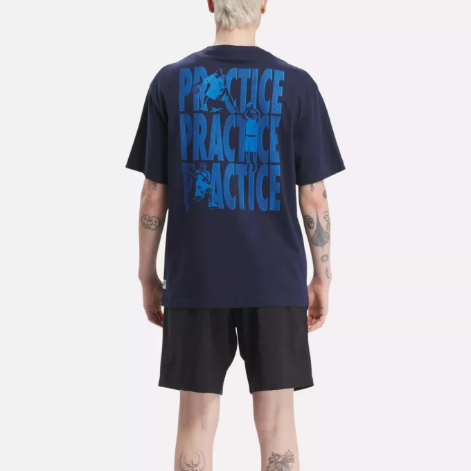 Basket-tränings-T-shirt för män Basket-tränings-T-shirt för män