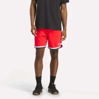 Basketshorts för herr 7″