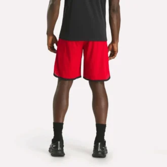 Basketshorts i mesh för herr