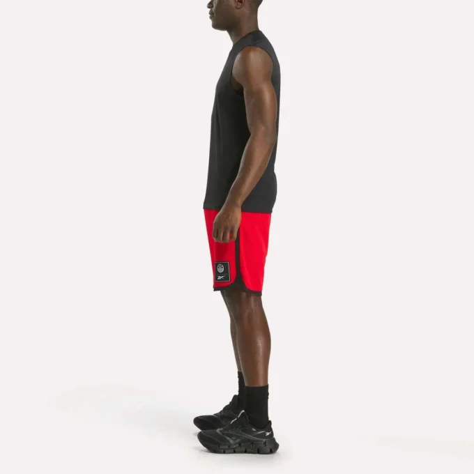 Basketshorts i mesh för herr