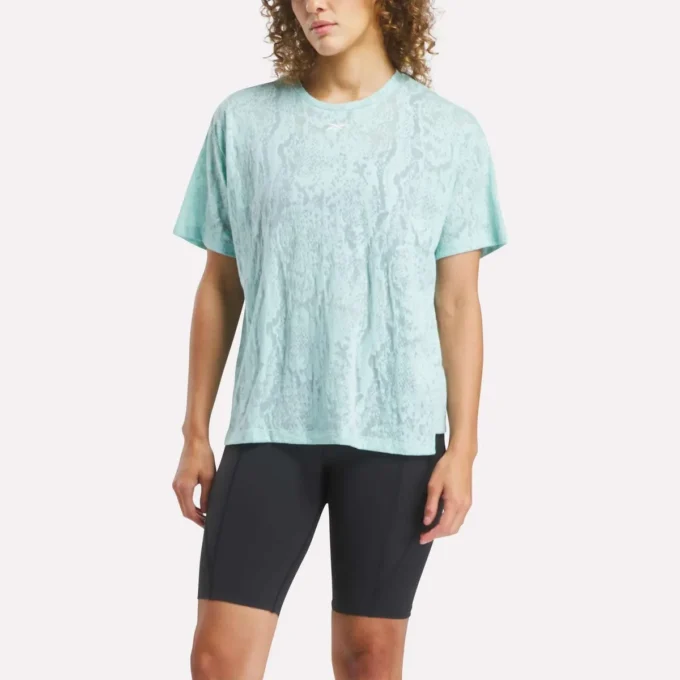 Burnout-T-shirt för damer Burnout-T-shirt för damer