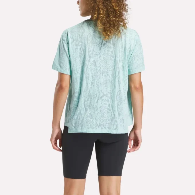 Burnout-T-shirt för damer Burnout-T-shirt för damer
