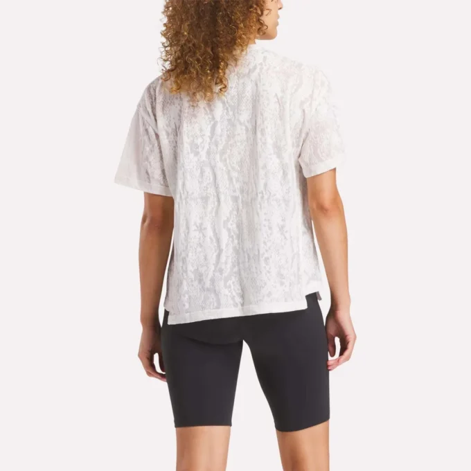 Burnout-T-shirt för damer Burnout-T-shirt för damer