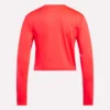 Core Slim Fit Crop Long Sleeve Tee för damer Core Slim Fit Crop Long Sleeve Tee för damer