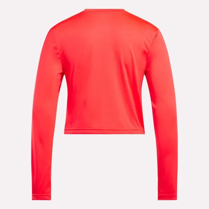 Core Slim Fit Crop Long Sleeve Tee för damer Core Slim Fit Crop Long Sleeve Tee för damer