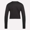 Core Slim Fit Crop Long Sleeve Tee för damer Core Slim Fit Crop Long Sleeve Tee för damer