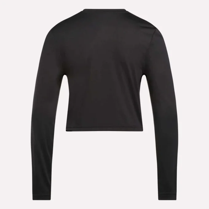 Core Slim Fit Crop Long Sleeve Tee för damer Core Slim Fit Crop Long Sleeve Tee för damer