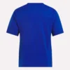 Dam-T-shirt med tvåfärgat logo och korta ärmar