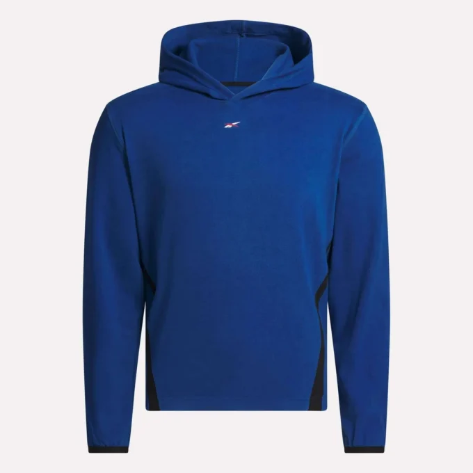 Fleecehoodie för män
