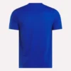 Herr-T-shirt med kort ärm, rund hals och liten logotyp Herr-T-shirt med kort ärm, rund hals och liten logotyp