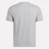 Herr-T-shirt med kort ärm, rund hals och liten logotyp Herr-T-shirt med kort ärm, rund hals och liten logotyp