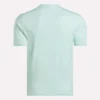 Herr-T-shirt med stor logotyp och rund hals Herr-T-shirt med stor logotyp och rund hals