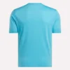 Herr-T-shirt med stor logotyp och rund hals Herr-T-shirt med stor logotyp och rund hals
