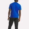 Herr-T-shirt med stor logotyp och rund hals Herr-T-shirt med stor logotyp och rund hals