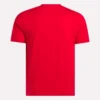 Herr-T-shirt med stor logotyp och rund hals Herr-T-shirt med stor logotyp och rund hals