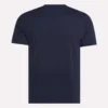 Herr-T-shirt med stor logotyp och rund hals Herr-T-shirt med stor logotyp och rund hals