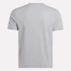 Herr-T-shirt med stor logotyp och rund hals Herr-T-shirt med stor logotyp och rund hals
