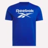 Herr-T-shirt med stor logotyp och rund hals Herr-T-shirt med stor logotyp och rund hals