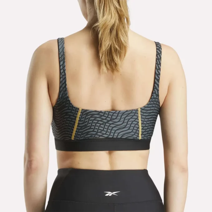 Hype Pack Blocked Allover Print Bralette för damer Hype Pack Blocked Allover Print Bralette för damer