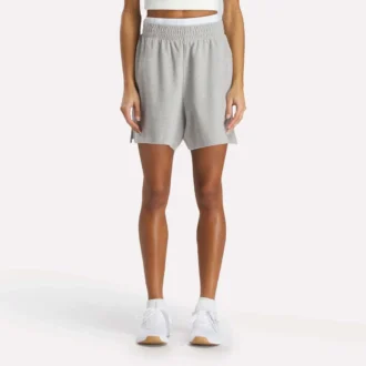 Identity högmidjade shorts för damer 5″
