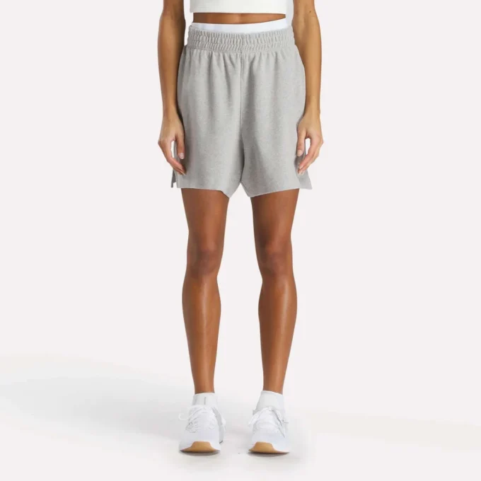 Identity högmidjade shorts för damer 5″