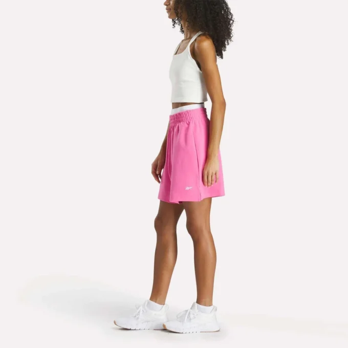 Identity högmidjade shorts för damer 5″