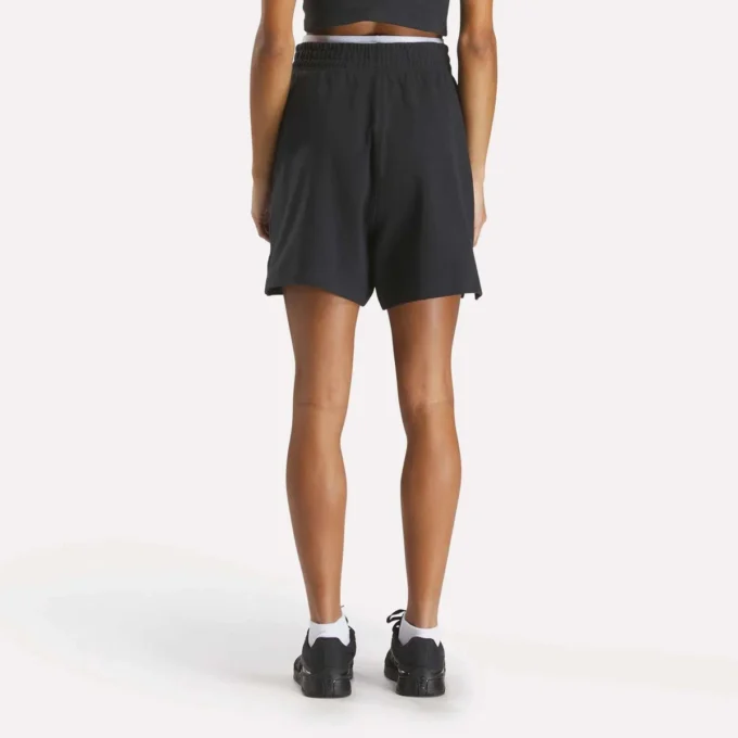 Identity högmidjade shorts för damer 5″