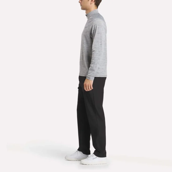 Kationisk, svettavvisande sweatshirt med kvartlång dragkedja för män Kationisk, svettavvisande sweatshirt med kvartlång dragkedja för män