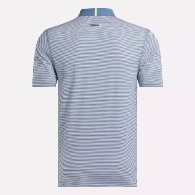 Kortärmad Core Stripe-polotröja för män