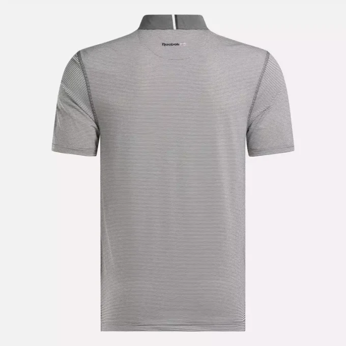 Kortärmad Core Stripe-polotröja för män