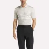Kortärmad Nano Stripe Pullover Polo för herr Kortärmad Nano Stripe Pullover Polo för herr