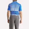Kortärmad Nano Stripe Pullover Polo för herr Kortärmad Nano Stripe Pullover Polo för herr