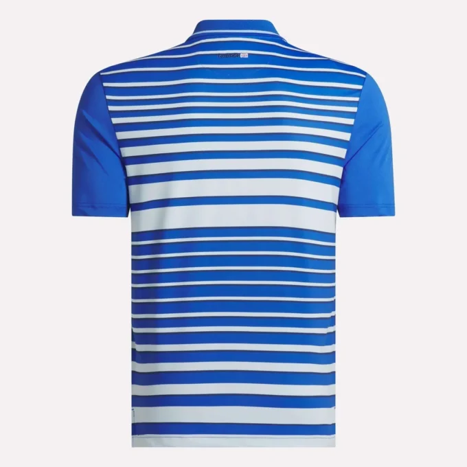 Kortärmad Nano Stripe Pullover Polo för herr Kortärmad Nano Stripe Pullover Polo för herr