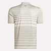 Kortärmad Nano Stripe Pullover Polo för herr Kortärmad Nano Stripe Pullover Polo för herr
