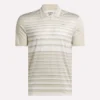 Kortärmad Nano Stripe Pullover Polo för herr Kortärmad Nano Stripe Pullover Polo för herr