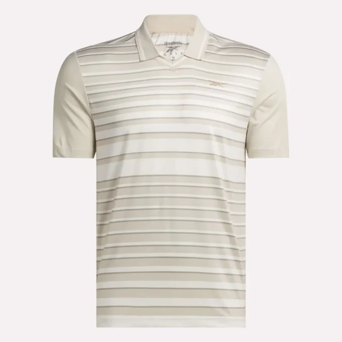 Kortärmad Nano Stripe Pullover Polo för herr Kortärmad Nano Stripe Pullover Polo för herr