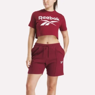 Kortärmad T-shirt med tvåfärgat logo för damer
