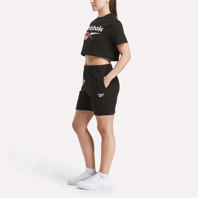 Kortärmad T-shirt med tvåfärgat logo för damer Kortärmad T-shirt med tvåfärgat logo för damer