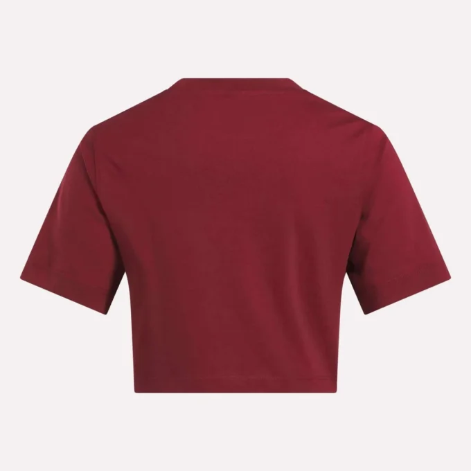 Kortärmad T-shirt med tvåfärgat logo för damer Kortärmad T-shirt med tvåfärgat logo för damer