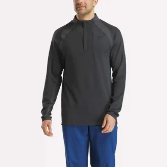 Långärmad Aero Flex 1/4 Zip-tröja för herr