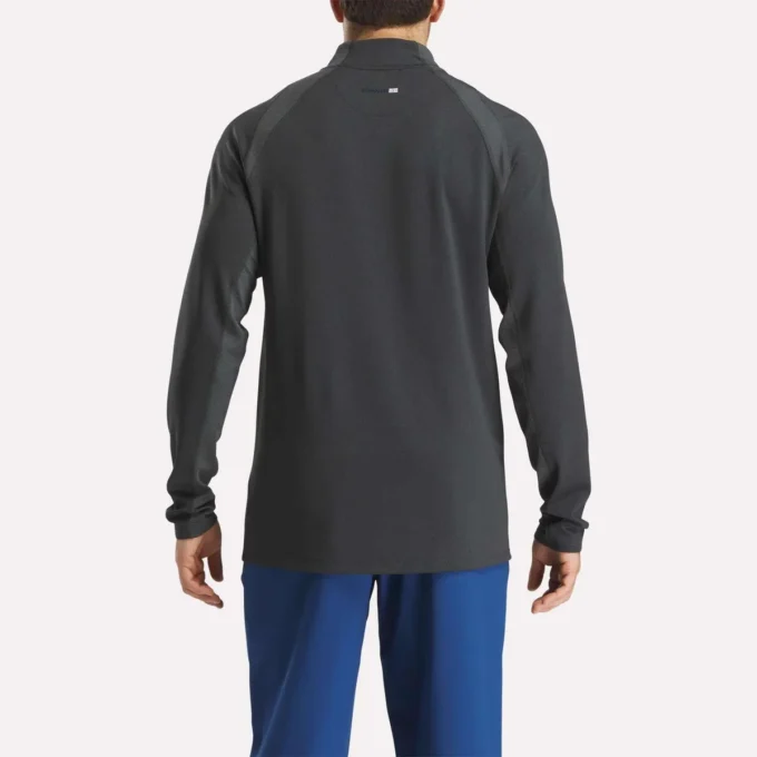 Långärmad Aero Flex 1/4 Zip-tröja för herr