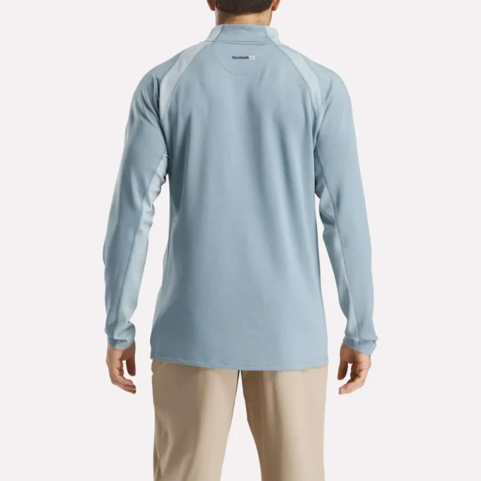 Långärmad Aero Flex 1/4 Zip-tröja för herr Långärmad Aero Flex 1/4 Zip-tröja för herr