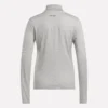 Långärmad golfpullover för damer i Engineered Vector Jacquard med 1/4 dragkedja Långärmad golfpullover för damer i Engineered Vector Jacquard med 1/4 dragkedja
