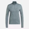 Långärmad golfpullover för damer i Engineered Vector Jacquard med 1/4 dragkedja Långärmad golfpullover för damer i Engineered Vector Jacquard med 1/4 dragkedja